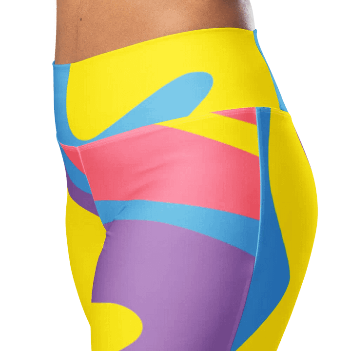 Psychedelic Swirl All-Over Leggings product image (1)