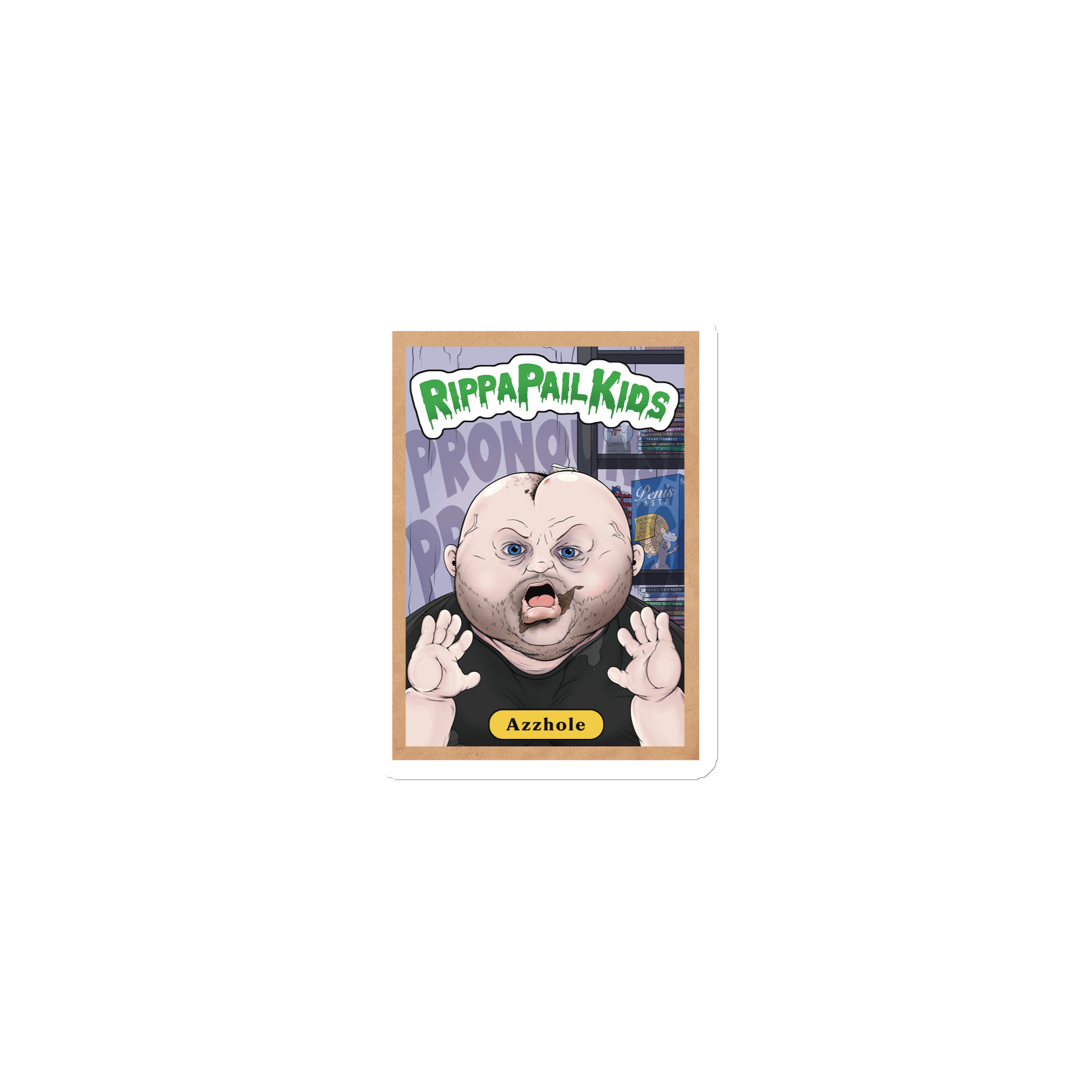 RippaPail Kids Azzhole Magnet product image (1)