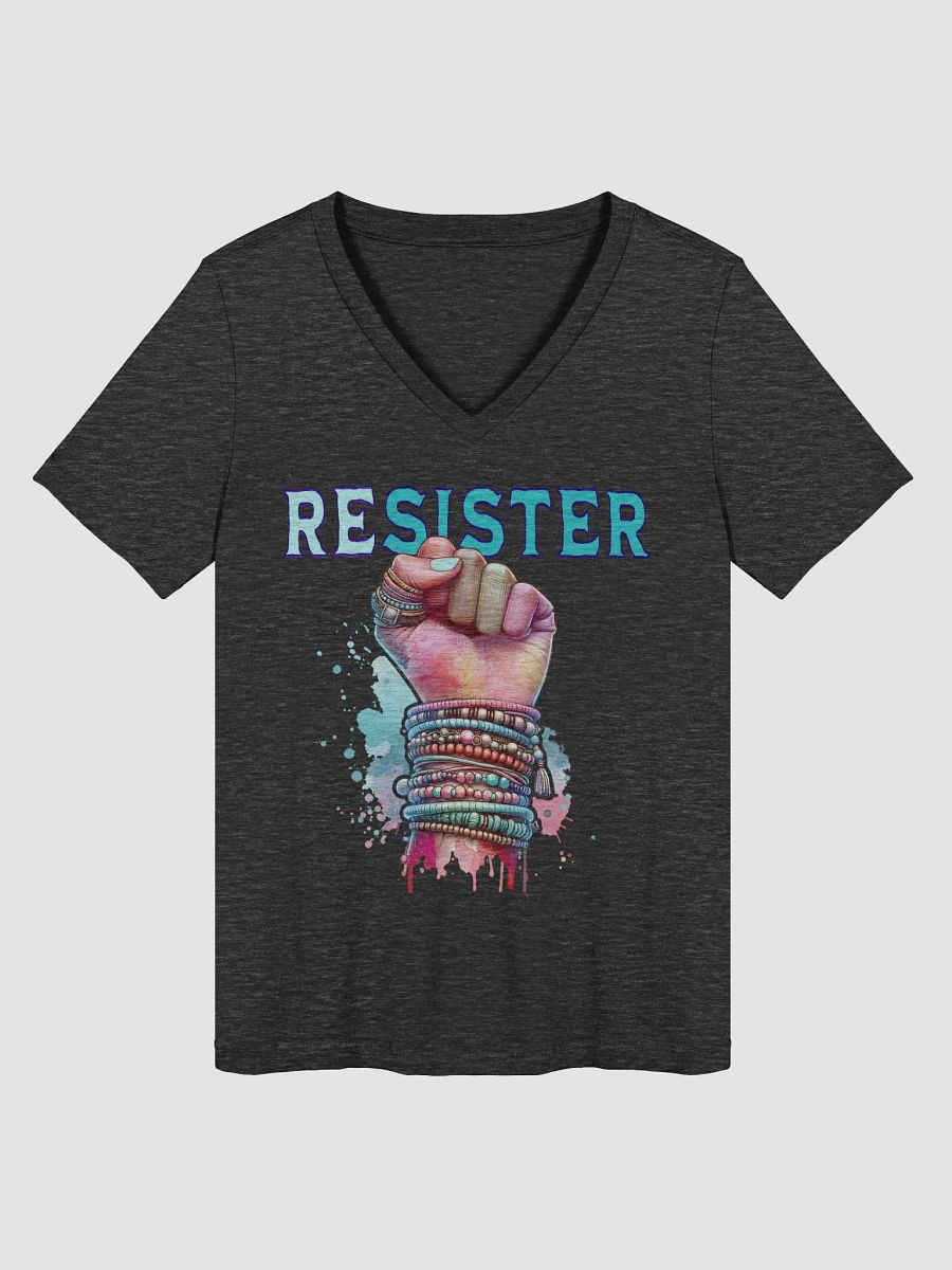 Resister Resist V-Neck Tee product image (8)