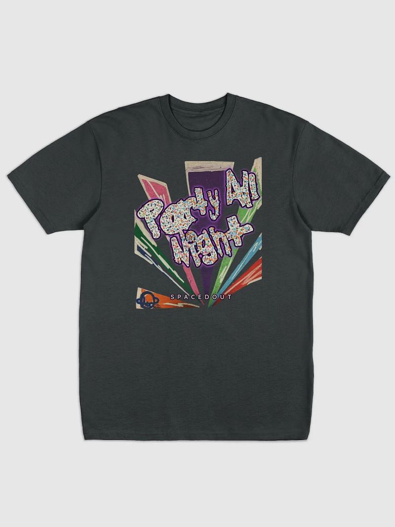 Party All Night Abstract Tee