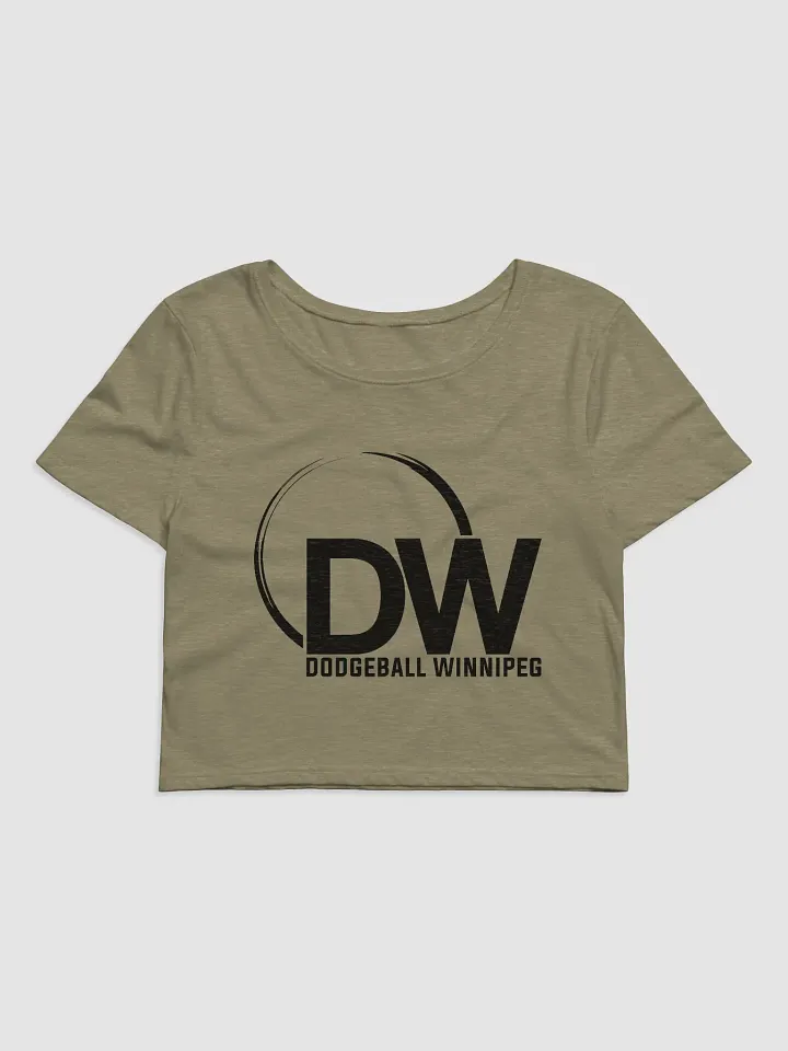 Dodgeball Winnipeg Crop Top (Dark) product image (2)