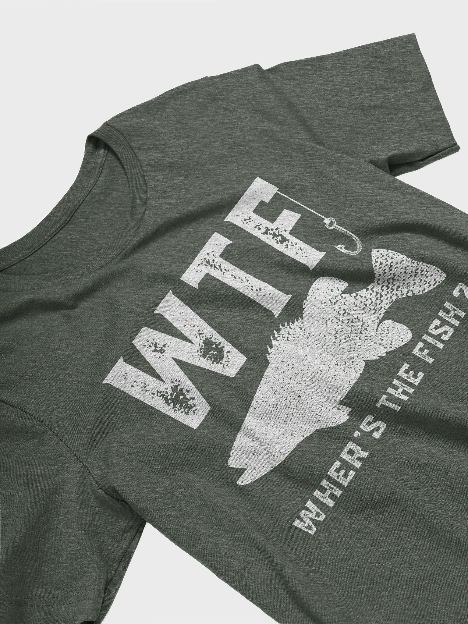 WTF – Where’s The Fish? Funny Dad Fishing Shirt product image (2)