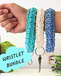 Cobblestone Wristlet Pattern Bundle - Easy To Follow Instructions for Over 8 Items! product image (1)
