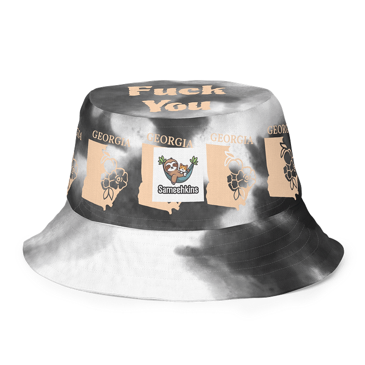 Smoke & Shadows FU Reversible Bucket Hat product image (1)