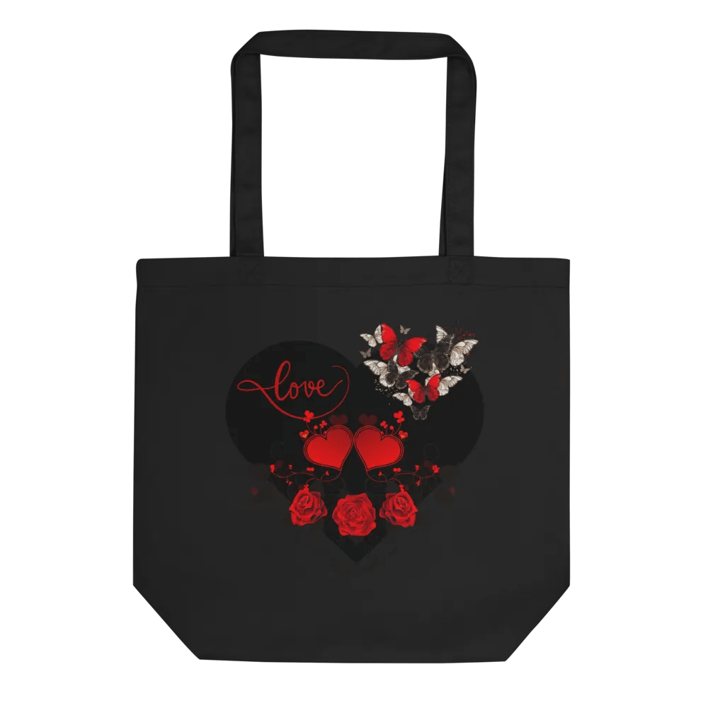 Love & Roses Eco Tote Bag product image (3)
