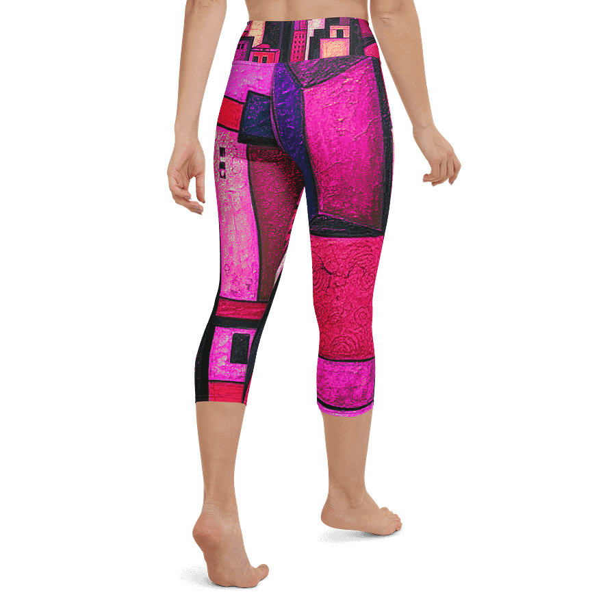 Red City Capri Leggings product image (3)