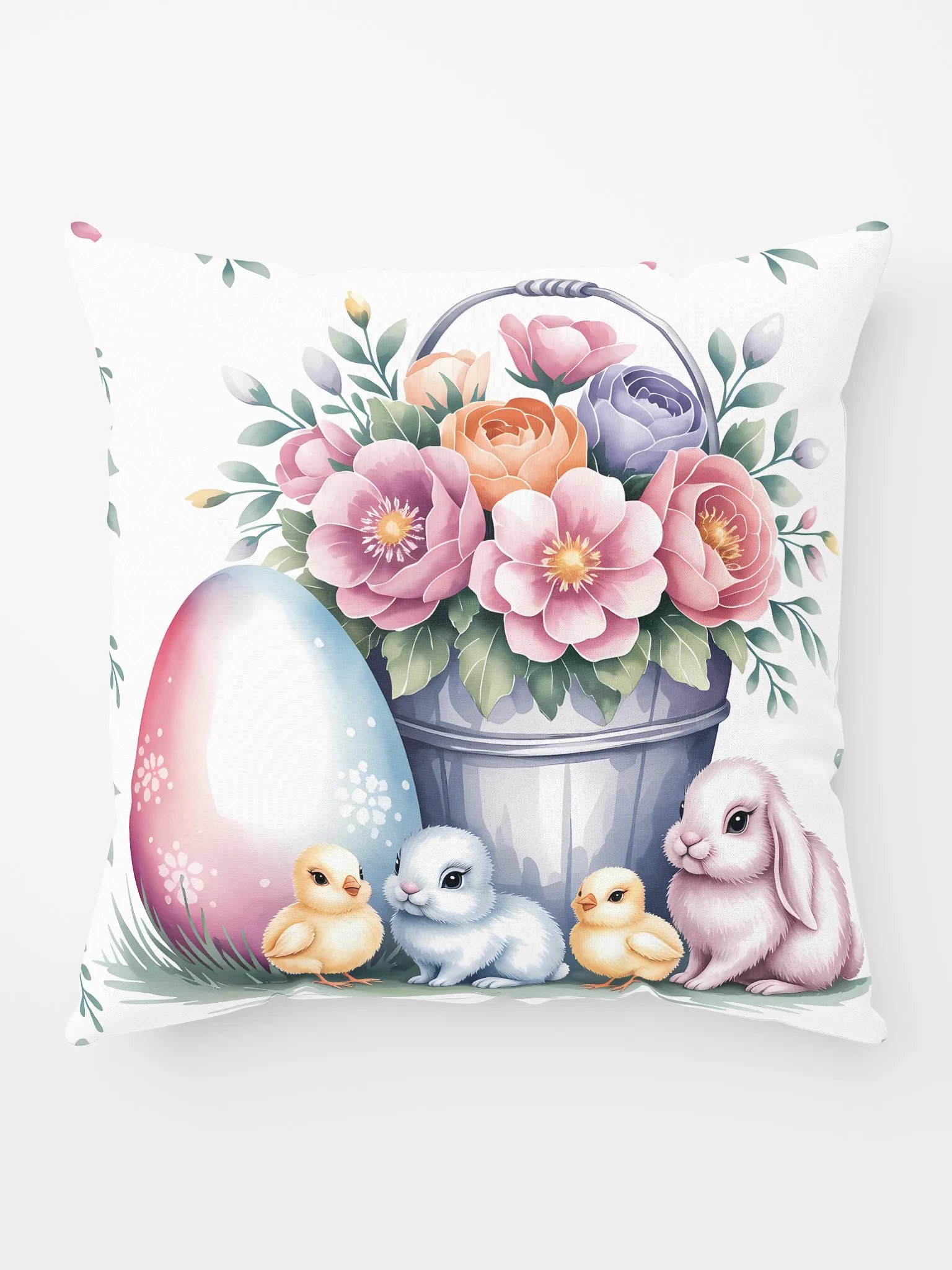 Easter Bunny Christian Faith All-Over Print Pillow product image (7)