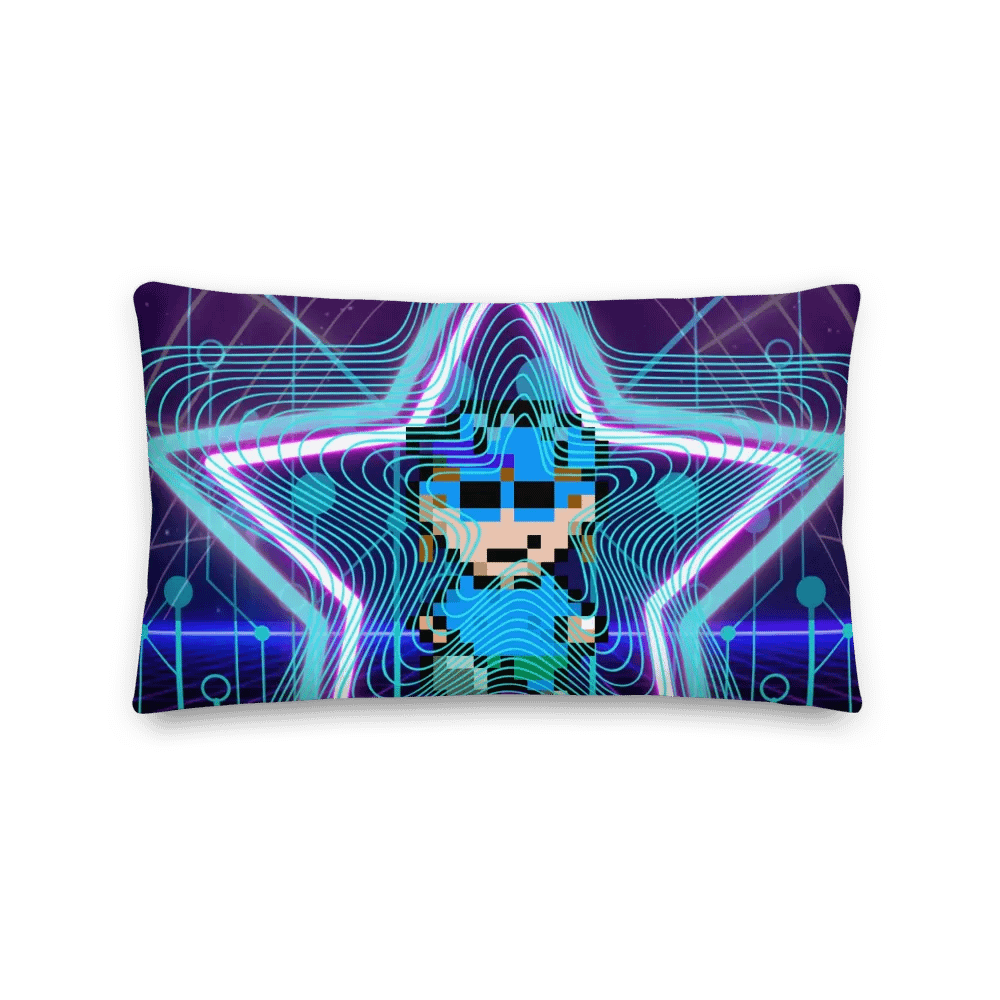 Circuit Star Pillow product image (2)