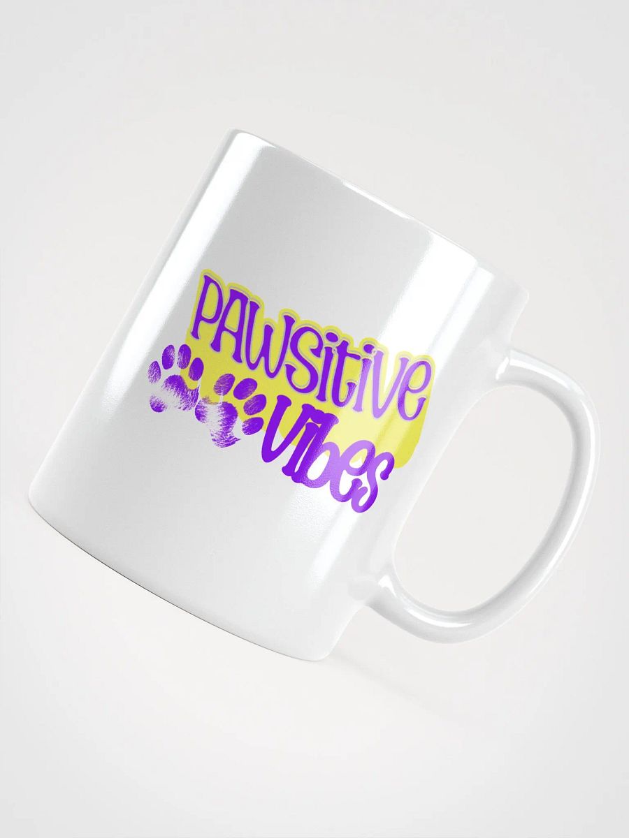 Pawsitive Vibes Cat Paw Positive Thoughts Mug product image (4)