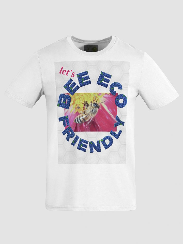 Let's Bee Eco-Friendly Organic Cotton T-shirt product image (1)