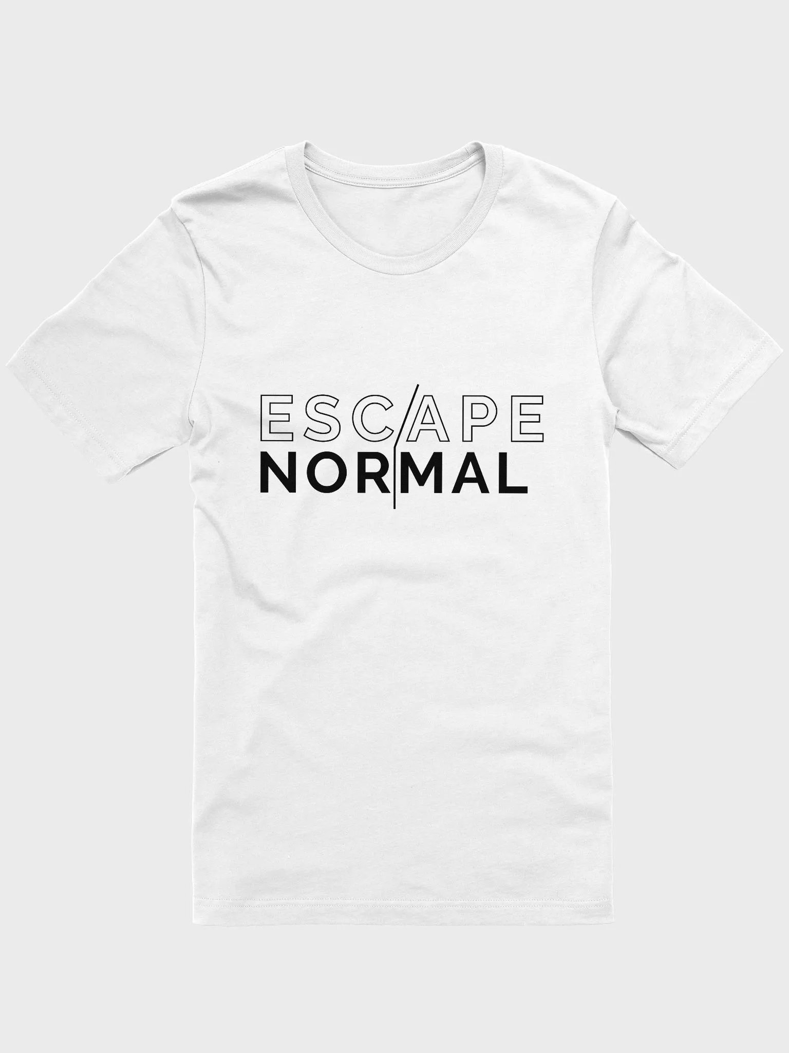 Escape Normal Tee (White) product image (2)