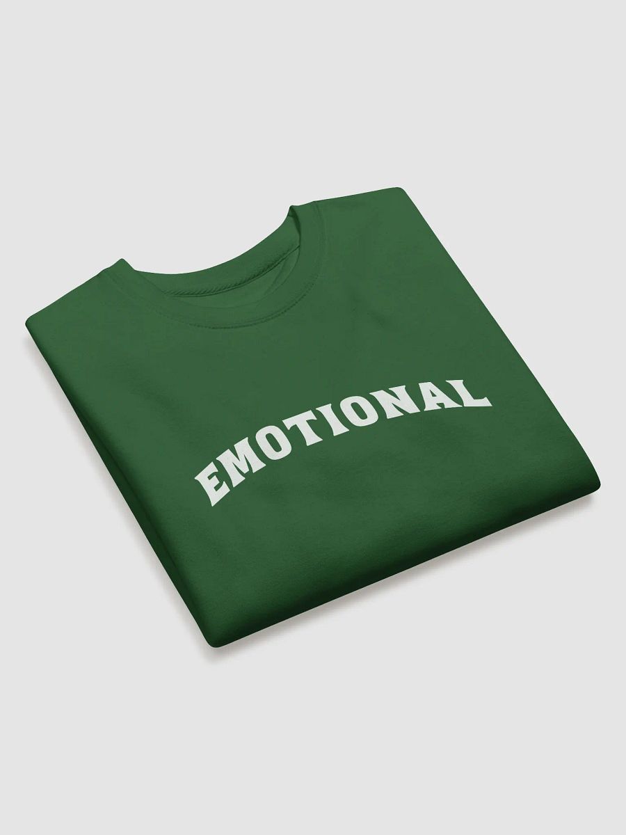 Cotton Heritage Premium Sweatshirt – ' Emotional Feel deeply, live fully product image (15)