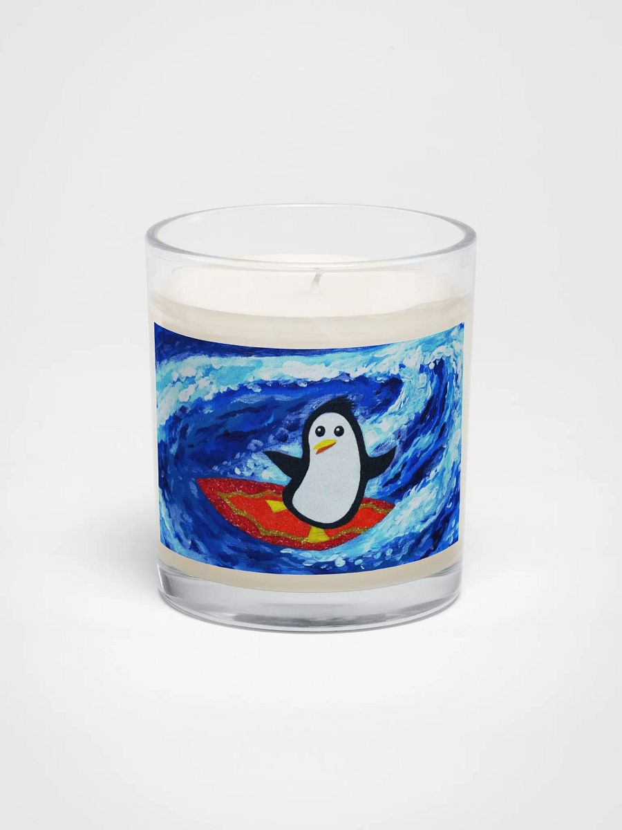 Surfing Penguin Candle product image (3)