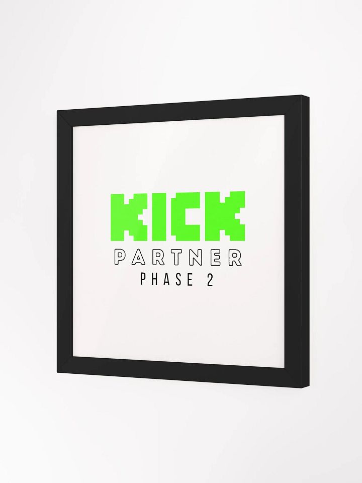 Framed Phase 2 Sign product image (2)