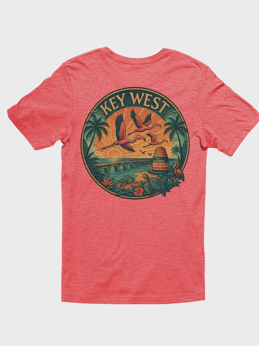 Key West Tropical T-Shirt Ultra Soft Tee with Southernmost Point Buoy product image (3)
