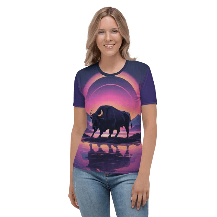 Bull All Over Print T-shirt product image (2)