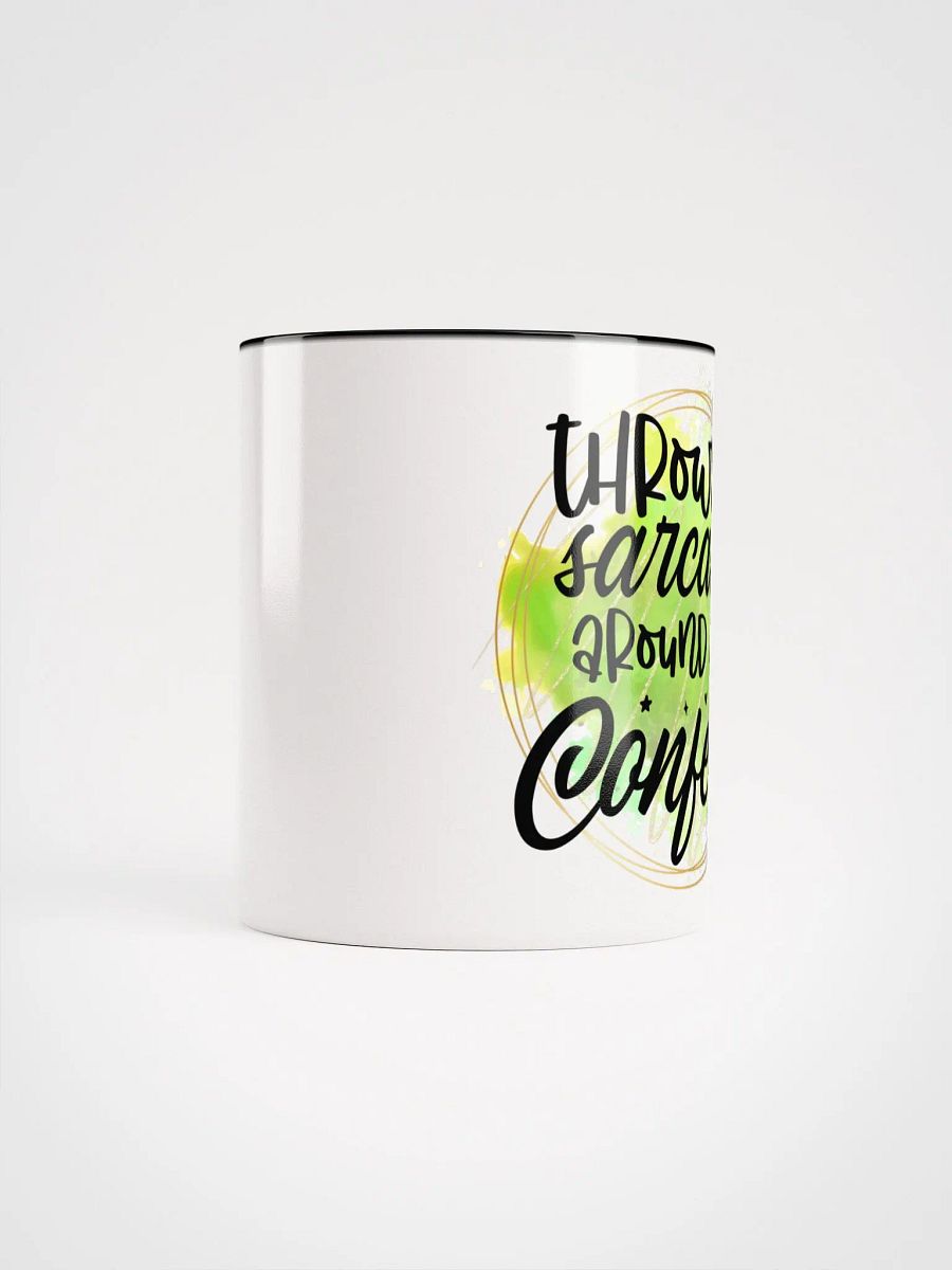 Throwing Sarcasm Ceramic Mug product image (5)