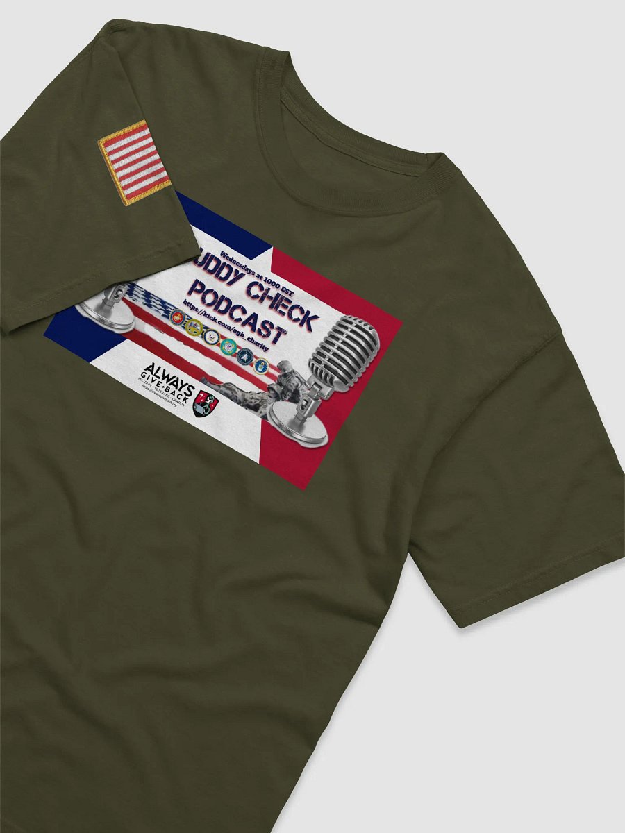 Buddy Check Podcast Mic Tee product image (3)