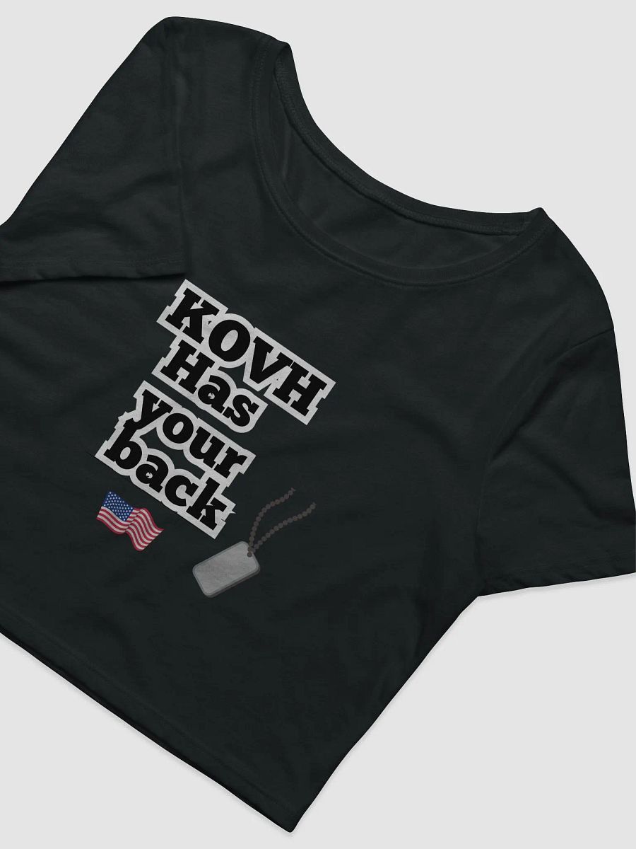 KOVH Has Your Back Patriot Crop Tee product image (3)