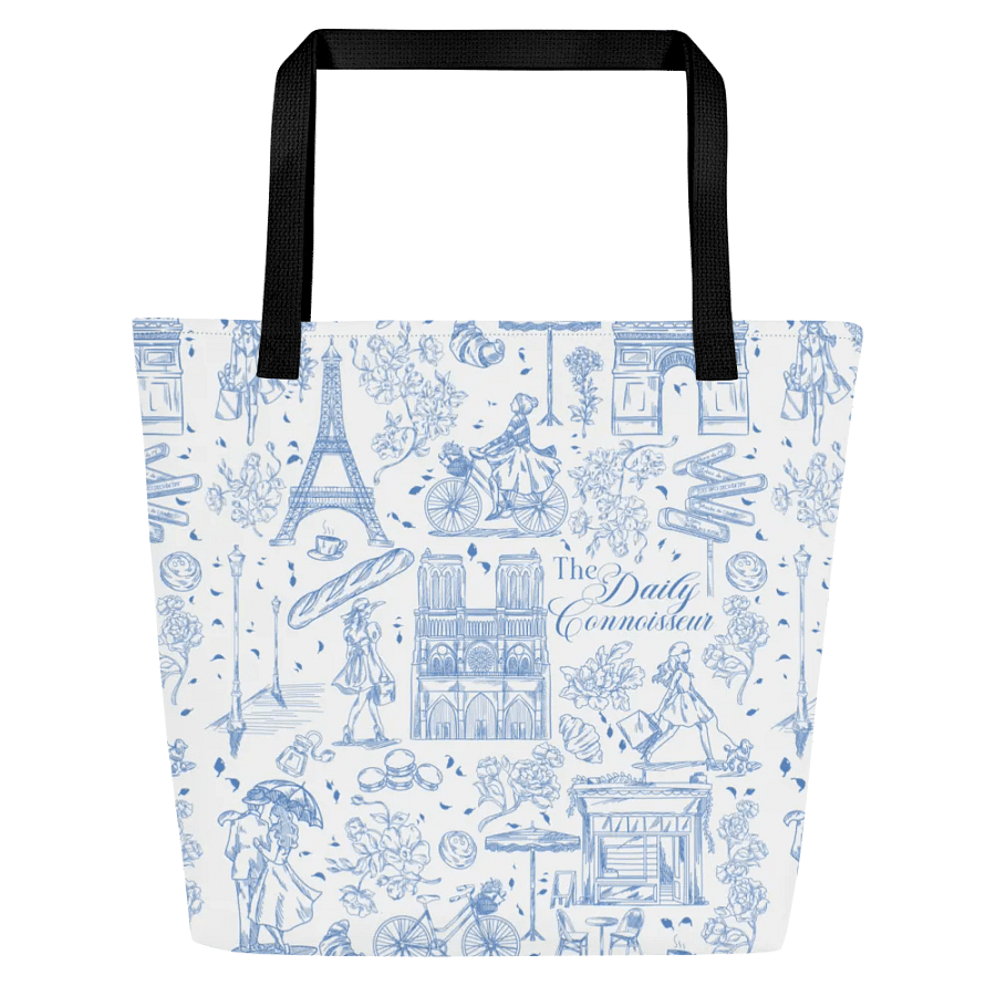 Parisian Toile Tote Bag product image (2)