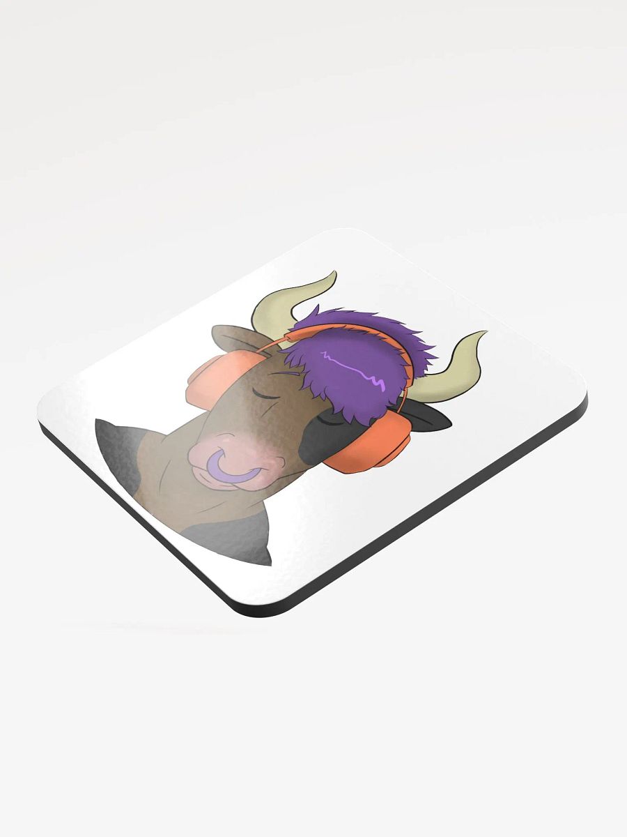 Yuuma Headphones Emote Coaster product image (3)