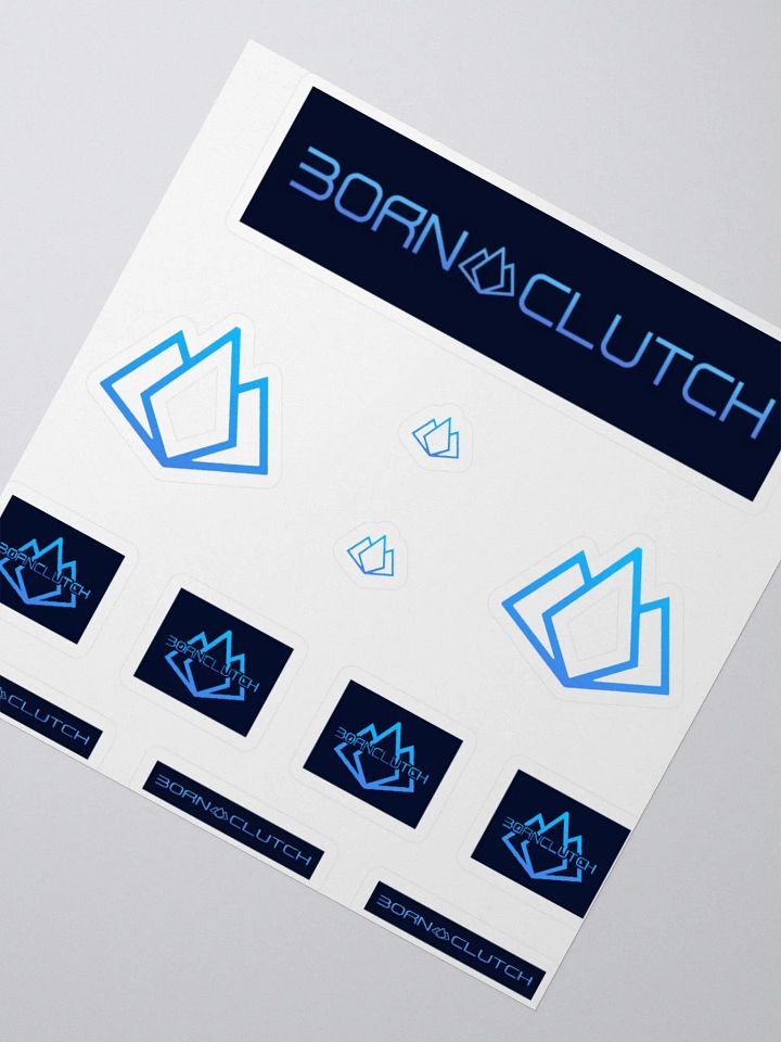 BORN CLUTCH Logo Sticker Pack product image (7)