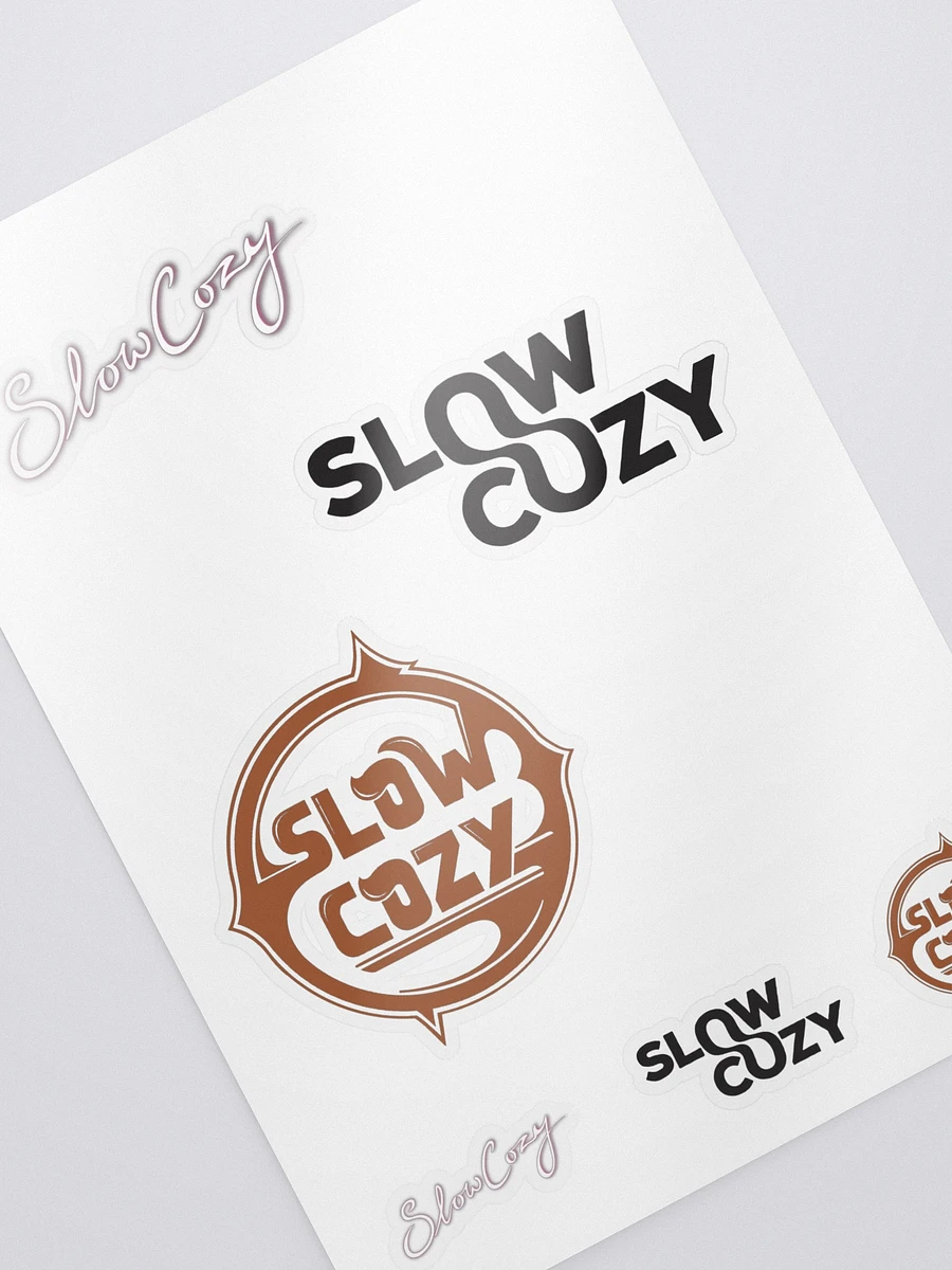 Slow Cozy Sticker Sheet product image (2)