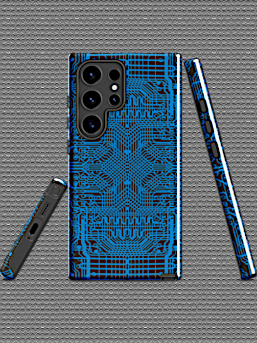 DigiCirc Samsung Galaxy Case – Futuristic Circuit Board Design product image (1)