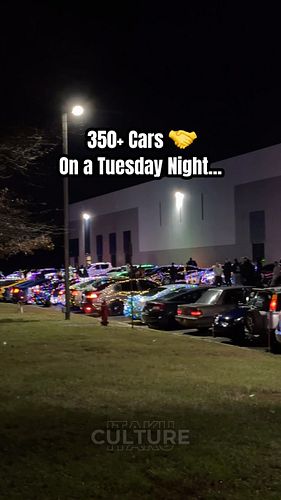 Christmas Car Meet on a tuesday night?!?
Thanks yall for poppin out to our first meet. 
Hope yall had a good time. More Meets...