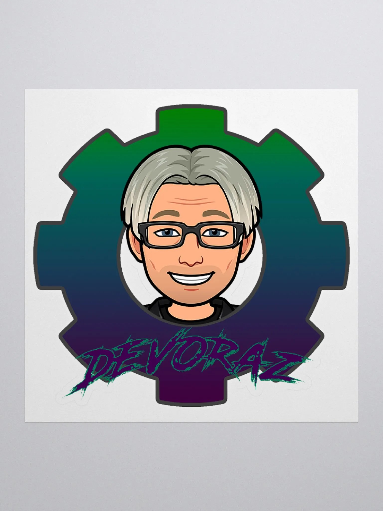 Devoraz Logo Sticker product image (3)