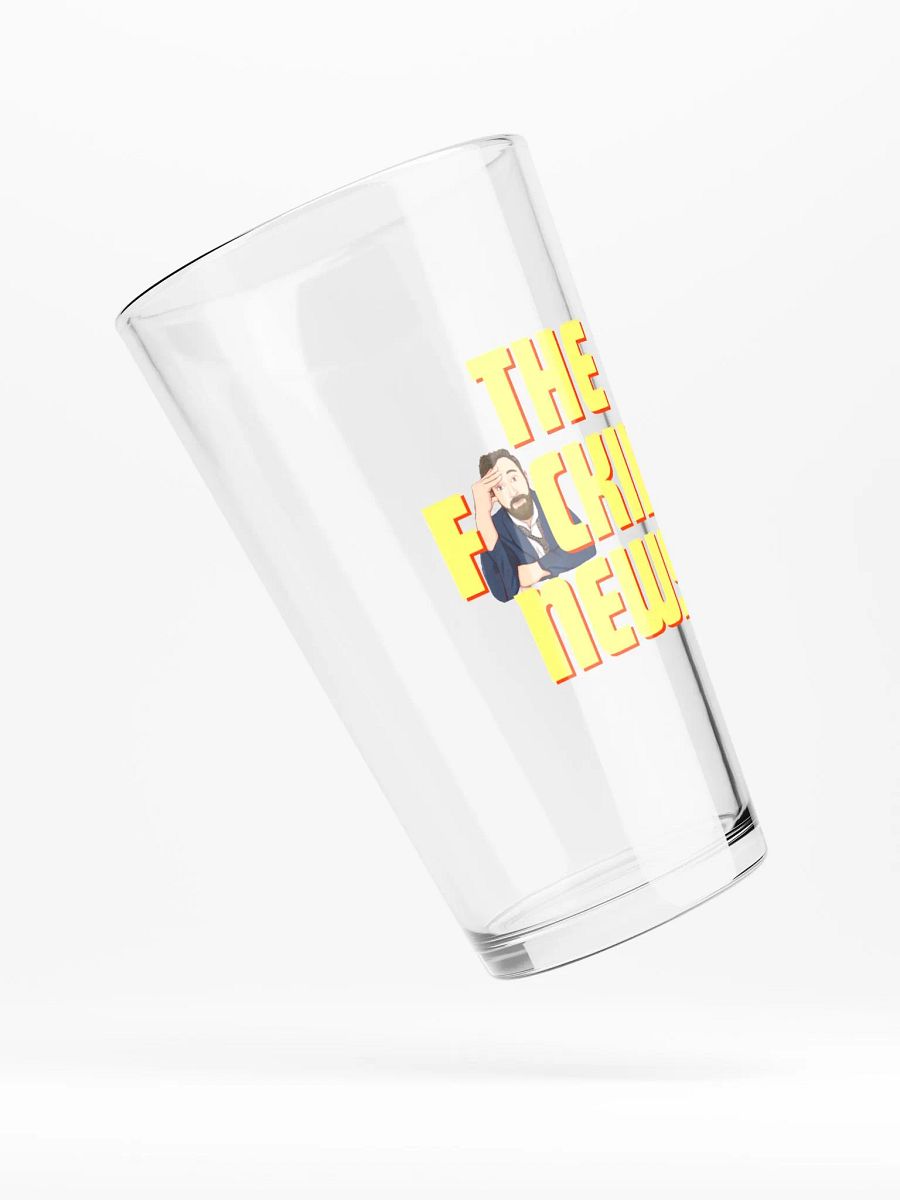 The F*ckin' News Kellerman Pint Glass product image (4)
