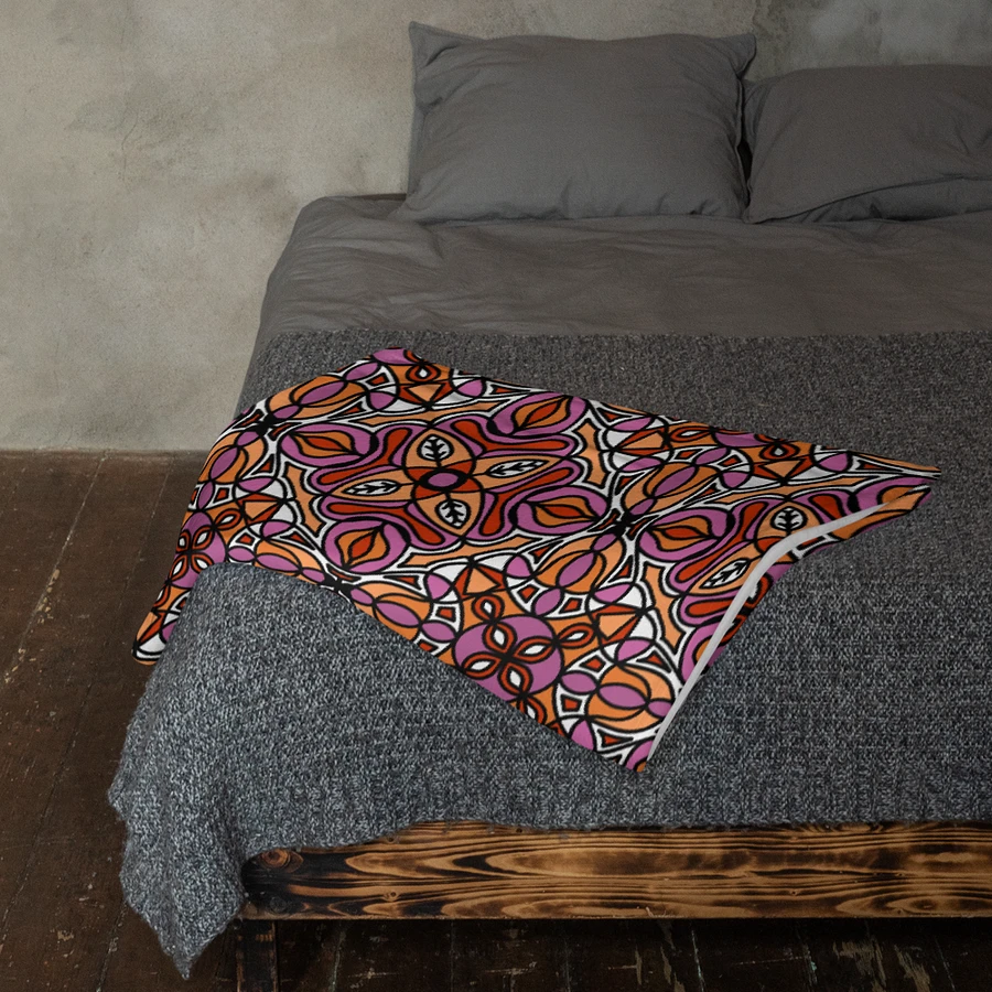 Lesbian Abstract Cozy Blanket product image (3)