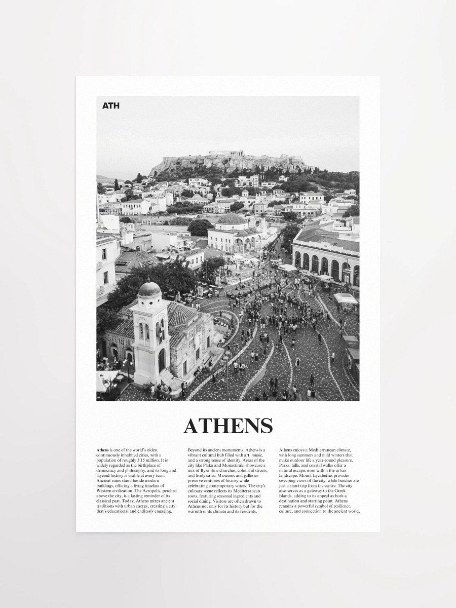 Athens 01 Newspaper Poster product image (5)