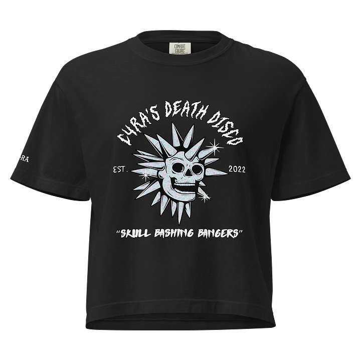 Death Disco Boxy Tee - Dark product image (1)