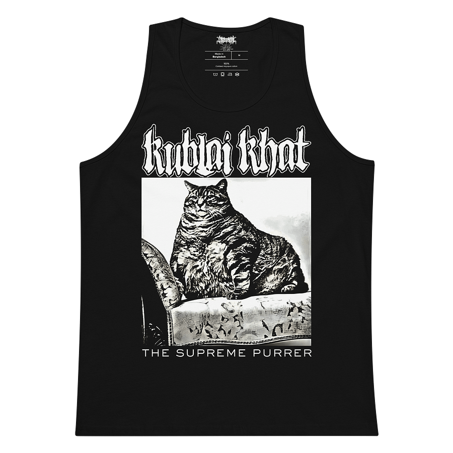Kublai Khat The Supreme Purrer Tank top product image (2)