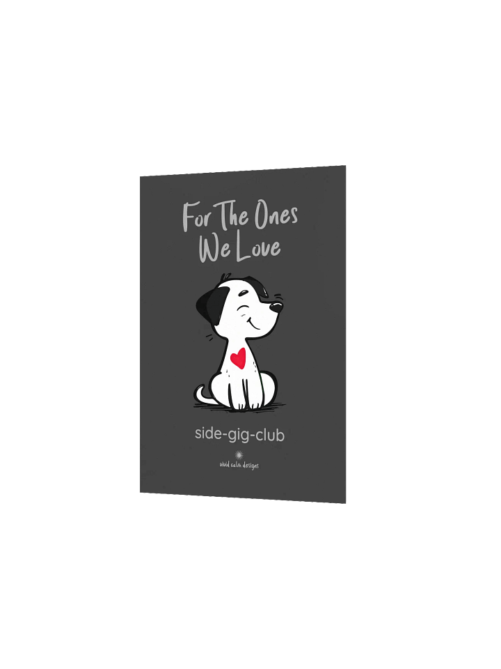For the Ones We Love: Adorable Puppy Wall Art (Unframed) product image (2)