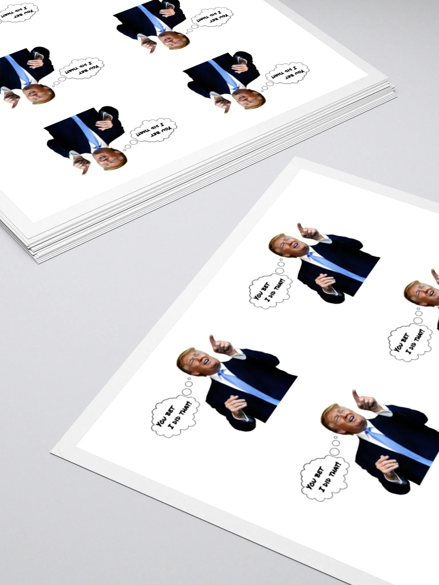 You Bet I Did That!-Kiss Cut Stickers product image (8)