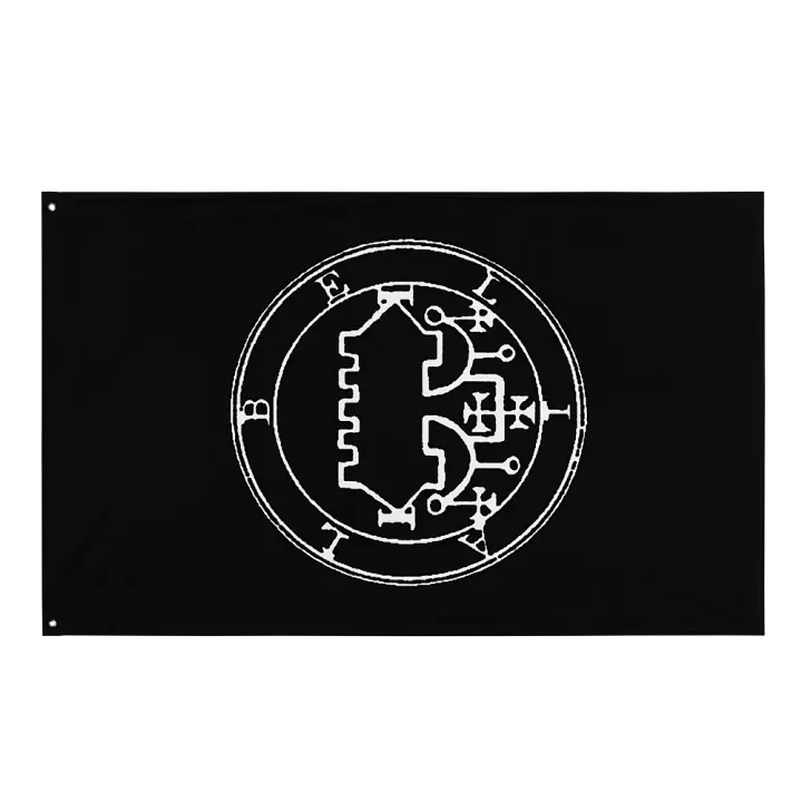 Belial Ritual Flag product image (1)