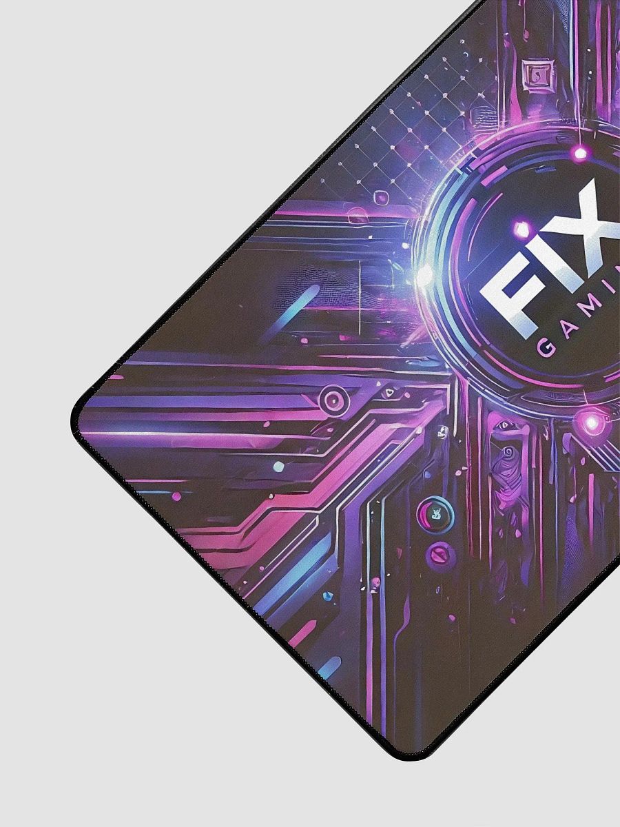 Neon Cyber Desk Mat - FIX GAMING product image (3)