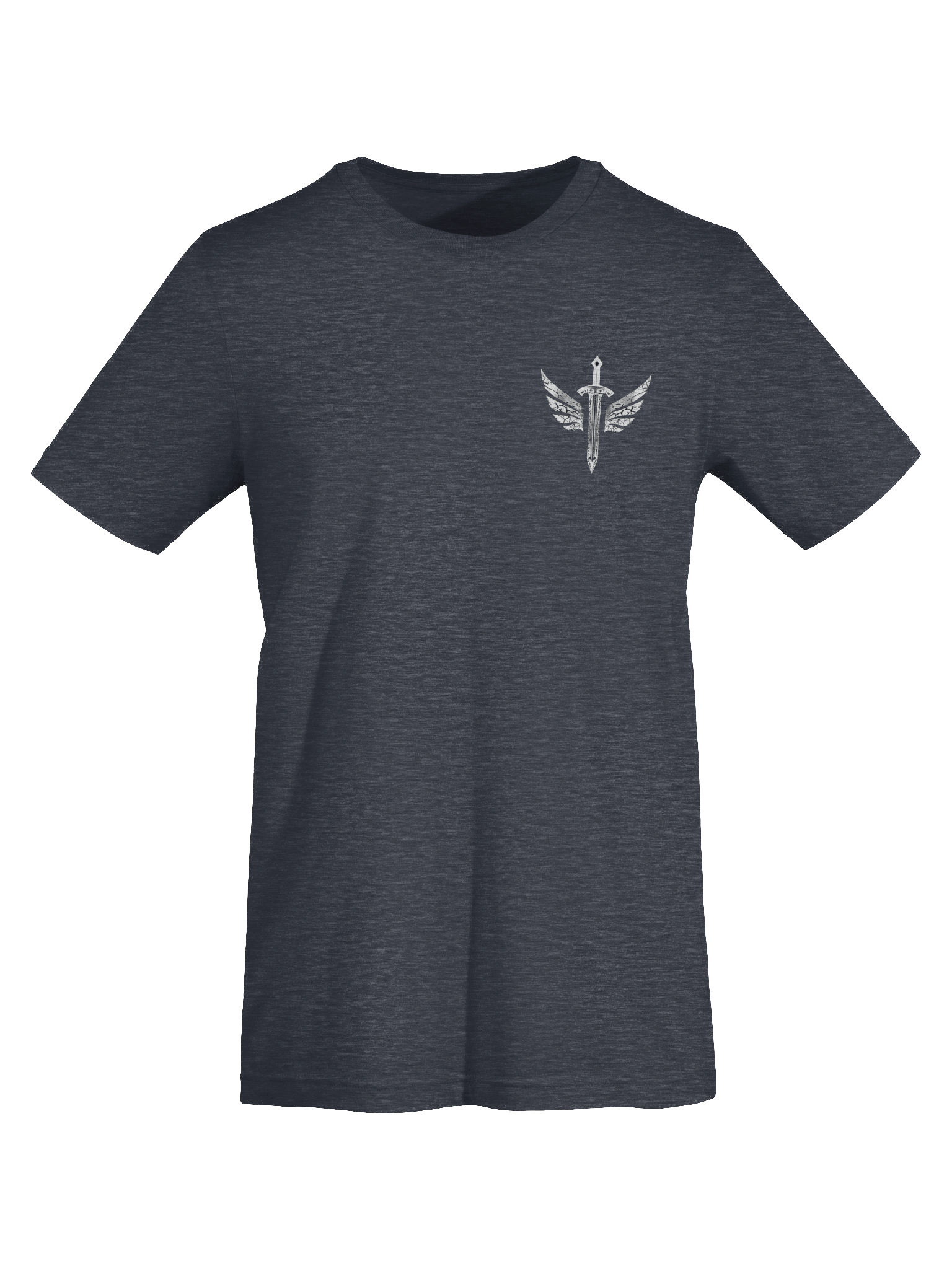 Winged Sword Monochrome T-Shirt product image (49)