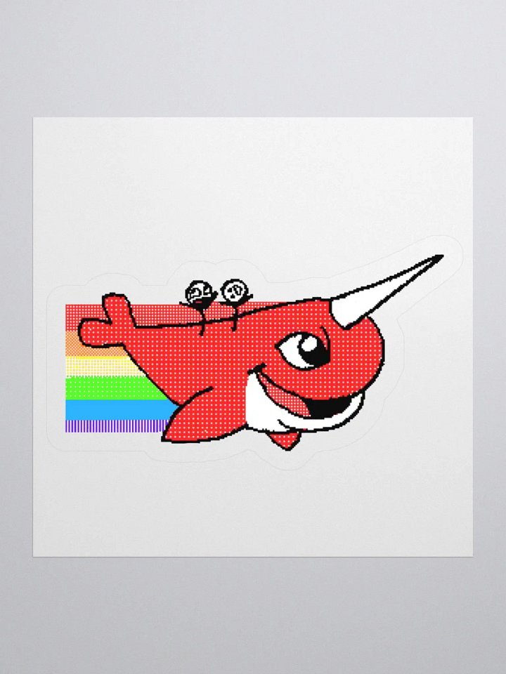 Nom Nom and Derp NARMAL! (STICKER) product image (3)