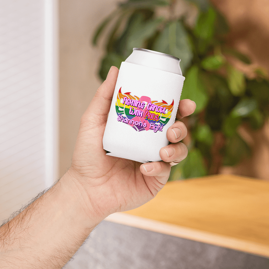 Fighting Cancer w/ Pride - Coozie product image (4)
