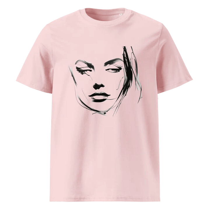 Glam Face Organic Tee product image (1)