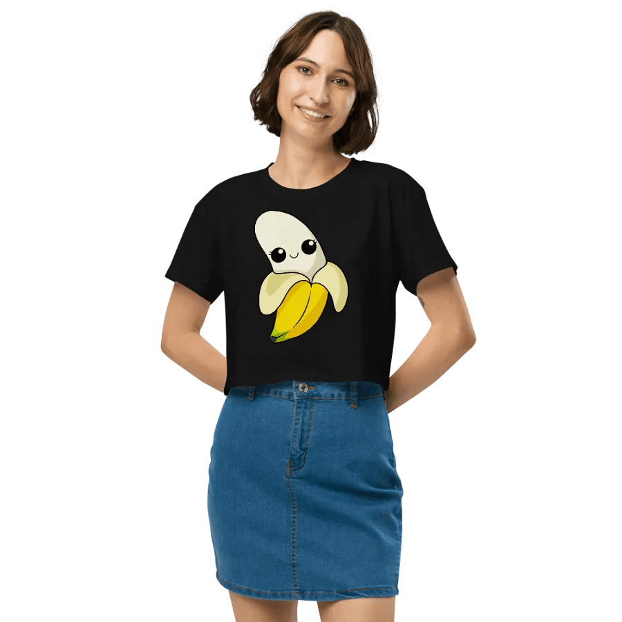 Peel Me Up Banana Women's Crop Top product image (4)