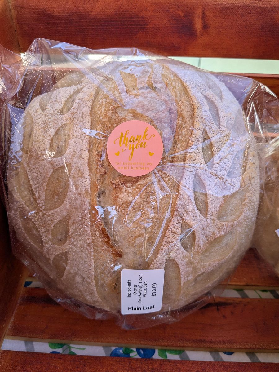 LARGE Sourdough Loaf- Plain product image (1)
