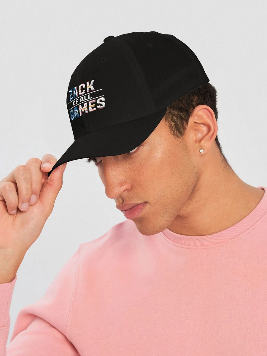 Zack of all Games - Flexfit Structured Fitted Cap product image (4)