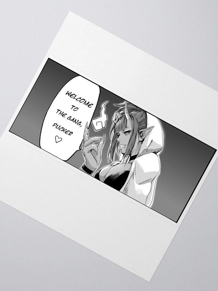 Welcome to the Gang Sticker product image (2)