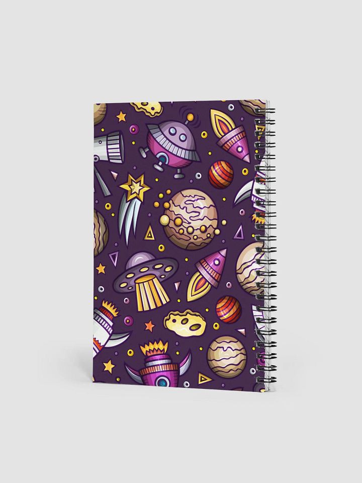 Galactic Adventures Spiral Notebook product image (2)