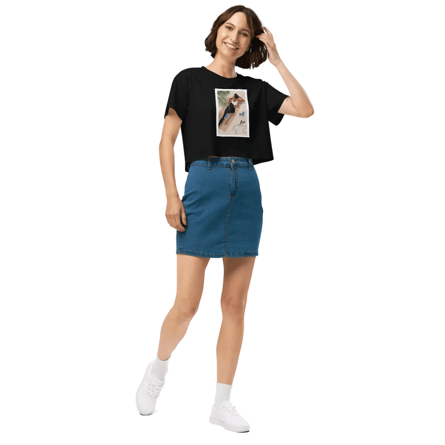 Tropical Sit-Up Crop Top product image (5)