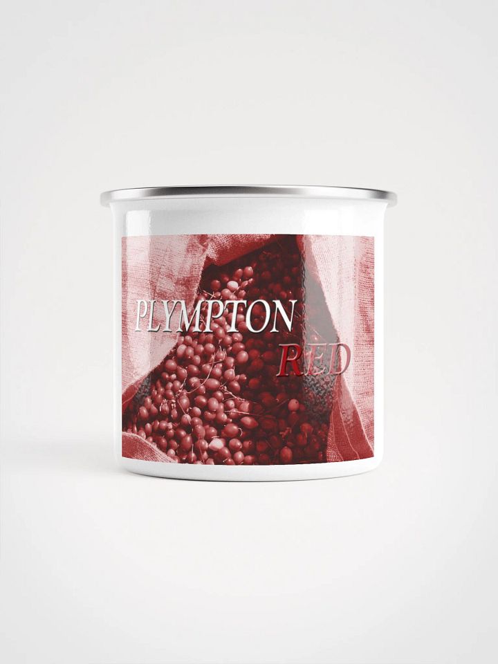 Plympton Red Faded Edition Enamel Mug product image (1)